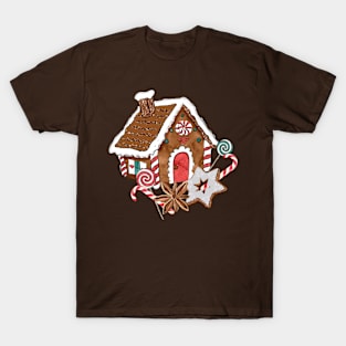 Gingerbread House - Christmas Funny T-Shirt